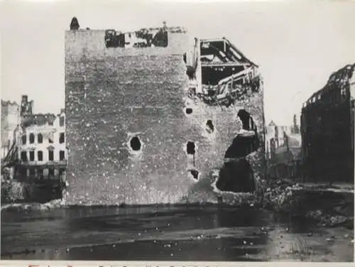 Original Foto Berlin Tiergarten, Linkstraße 17, Deutscher Lloyd, um 1945/46, ca. 13 x 17 cm