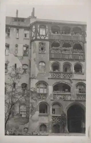 Original Foto Berlin Mitte, Strelitzer Str. 43, Vaterländischer Bauverein, um 1945/46, ca. 9 x 14 cm
