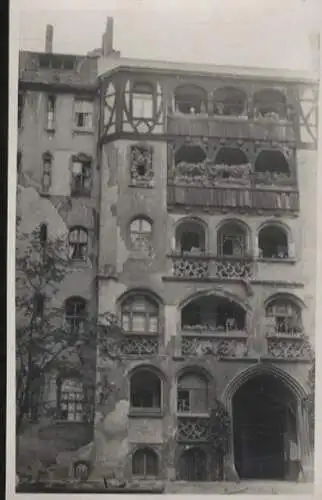 Original Foto Berlin Mitte, Strelitzer Str. 43, Vaterländischer Bauverein, um 1945/46, ca. 9 x 14 cm