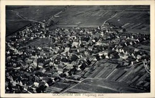 Ak Gochsheim in Unterfranken, Fliegeraufnahme
