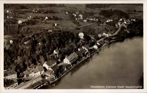 Ak Hauenstein in der Pfalz, Fliegeraufnahme