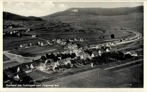 Ak Rietheim Weilheim Schwäbische Alb, Fliegeraufnahme