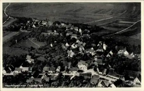 Ak Heuchlingen im Ostalbkreis, Fliegeraufnahme