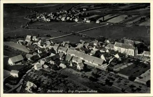Ak Birkenfeld Neustadt a.d. Aisch Mittelfranken, Fliegeraufnahme, Kloster