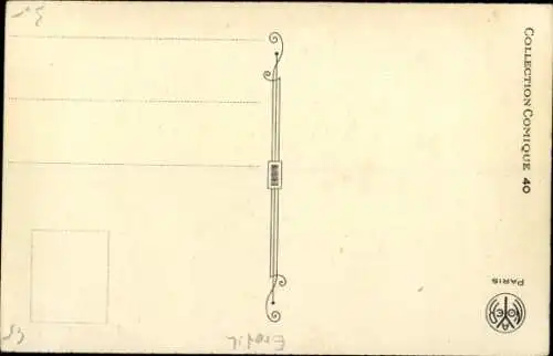 Künstler Ak Junge Frau und Soldat in Uniform, Paar