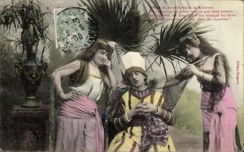 Ak Arabische Tracht, Arabische Tänzerin, Maghreb