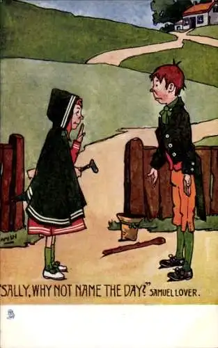 Künstler Ak Hamish, Sally, why not Name the Day, Samuel Lover
