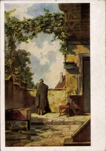 Künstler Ak Spitzweg, Carl, Blick ins Land