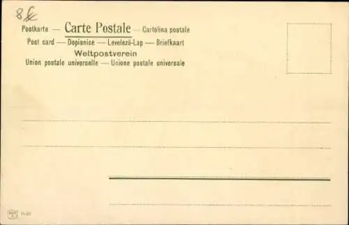 Künstler Ak Pferd, Pferdekopf