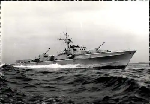 Ak Deutsche Bundesmarine, Kriegsschiff P6066