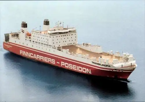 Ak MS Transeuropa, Fährschiff
