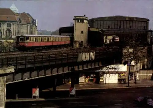 Ak Berlin Charlottenburg, Bahnhof Zoo, S-Bahn, Imbiss