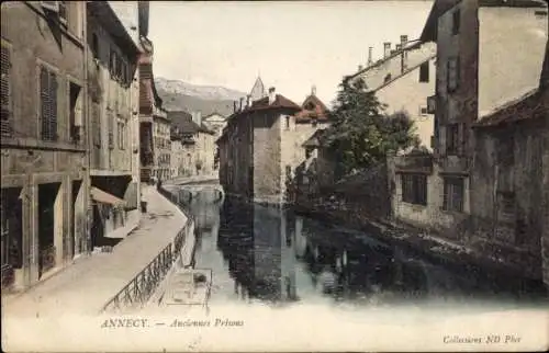 Ak Annecy Haute Savoie, alte Gefängnisse