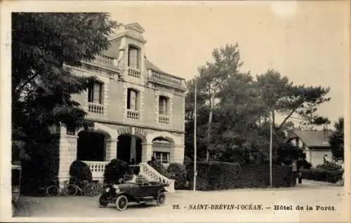 CPA Saint Brévin les Pins Loire Atlantique, Hôtel de la Forêt