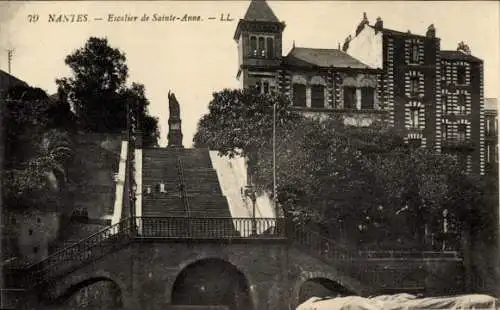 CPA Nantes Loire Atlantique, Escalier de Sainte Anne