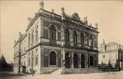 Ak Chartres Eure et Loir, Theater
