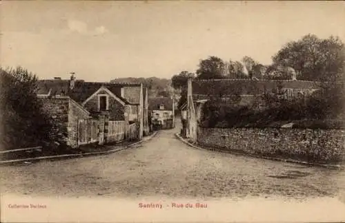 CPA Santeny Val de Marne, Rue du Bau