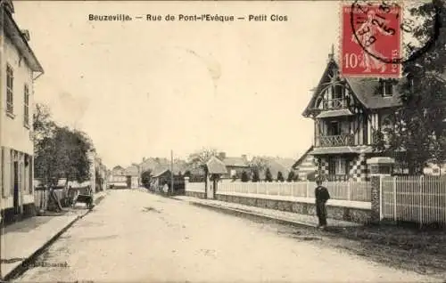 Ak Beuzeville Eure, Rue de Pont l'Evèque, Petit Clos