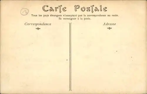 Ak Broglie Eure, Panorama, Straßenpartie