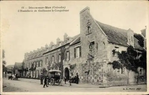Ak Dives sur Mer Calvados, l'Hostellerie de Guillaume le Conquerant