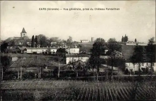 Ak Cars Gironde, Totale mit Schloss