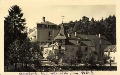 Ak Johannisbad Schmeckwitz Räckelwitz Oberlausitz, Heilstätte