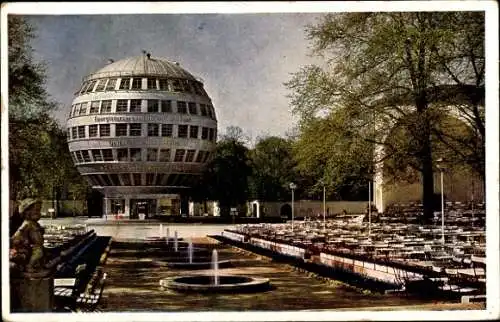 Ak Dresden Zentrum Altstadt, Reichsgartenschau 1936, Konzertkarten, Kugelhaus