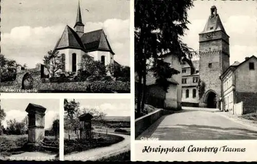 Ak Camberg Taunus, Kreuzkapelle, Obertor, Stationen