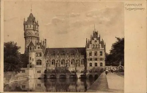 Ak Hannover in Niedersachsen, Flusswasserkunst