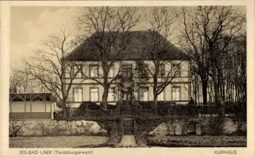 Ak Bad Laer am Teutoburger Wald, Solbad Laer Kurhaus, Teutoburgerwald,  Architektur
