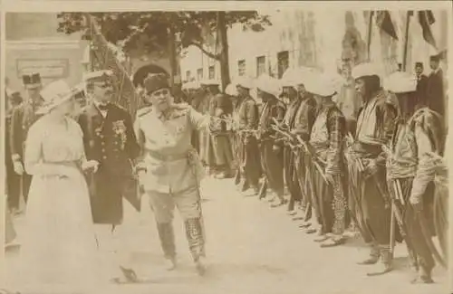 Ak Reise des Kaiserpaares nach Bulgarien und der Türkei, Kaiser Wilhelm II