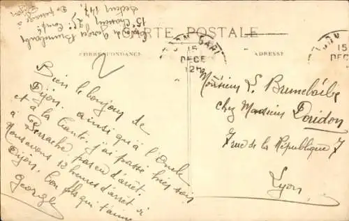 Judaika Ak Dijon Côte d'Or, La Synagogue, Synagoge, Boulevard Carnot