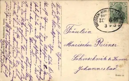 Ak Demitz Thumitz in Sachsen, Gesamtansicht