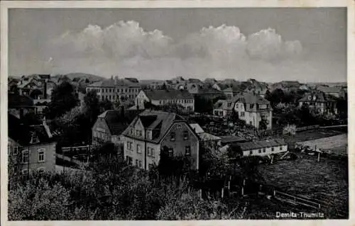 Ak Demitz Thumitz in Sachsen, Gesamtansicht