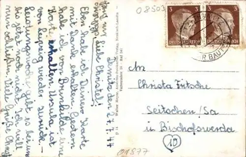 Ak Demitz Thumitz in Sachsen, Gesamtansicht