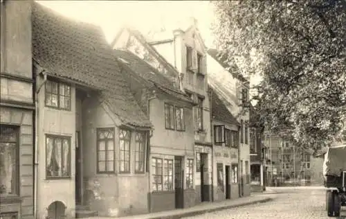 Ak Hansestadt Bremen, Straßenansicht,  Gebäude, deutscher Stil, schwarz-weiß, 1930