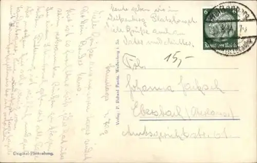 Ak Weißenberg in Sachsen, Markt mit Rathaus