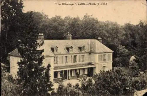 Ak Vaux le Pénil Seine et Marne, Les Heliotropes