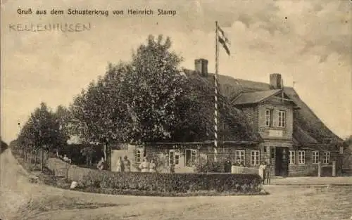 Ak Ostseebad Kellenhusen in Holstein, Schusterkrug, Inh. Heinrich Stamp