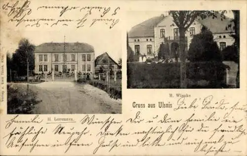 Ak Ulsnis an der Schlei, Haus H. Lorenzen, H. Wienke