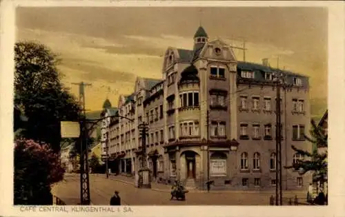 Ak Klingenthal im Vogtland Sachsen, Café Central