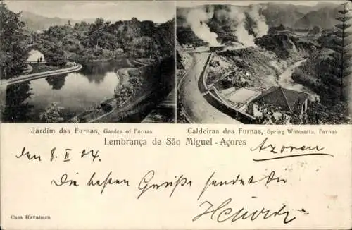PC São Miguel Azores Portugal, Garden of Furnas, Spring Watersats