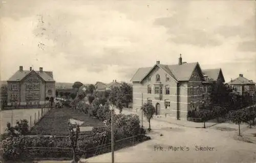 Ak Hillerød Hilleröd Dänemark, Marie Mork's Schule