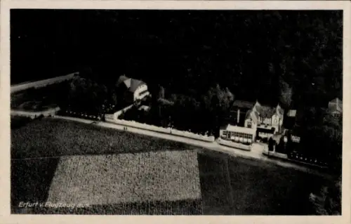 Ak Erfurt in Thüringen, Luftbild