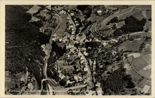 Ak Bad Peterstal Griesbach im Schwarzwald Baden, Fliegeraufnahme