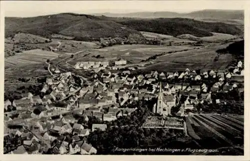 Ak Höfendorf Rangendingen im Zollernalbkreis, Fliegeraufnahme