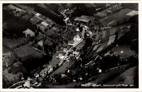Ak Bad Griesbach im Schwarzwald, Fliegeraufnahme