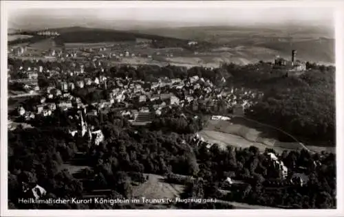 Ak Königstein im Taunus, Fliegeraufnahme