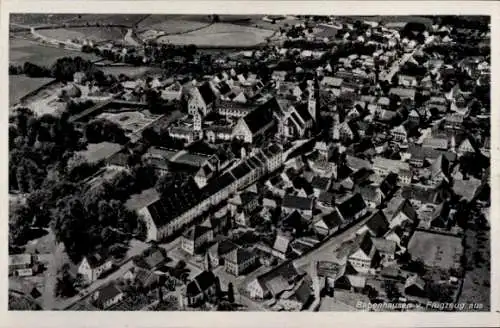 Ak Babenhausen in Hessen, Luftaufnahme