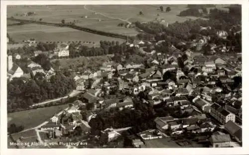Ak Bad Aibling in Oberbayern, Fliegeraufnahme